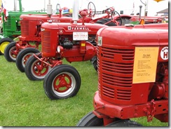 Red & Green Tractors