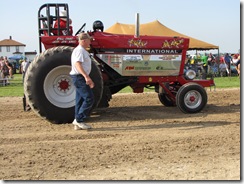 International Pulling tractor
